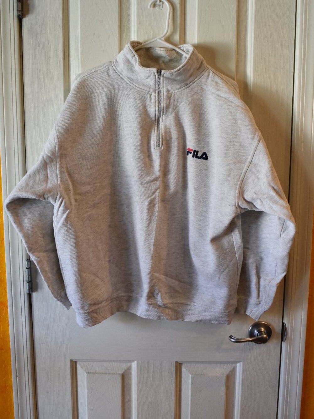 Vintage FILA Quarter Zip Fleece Pullover Women's XL
